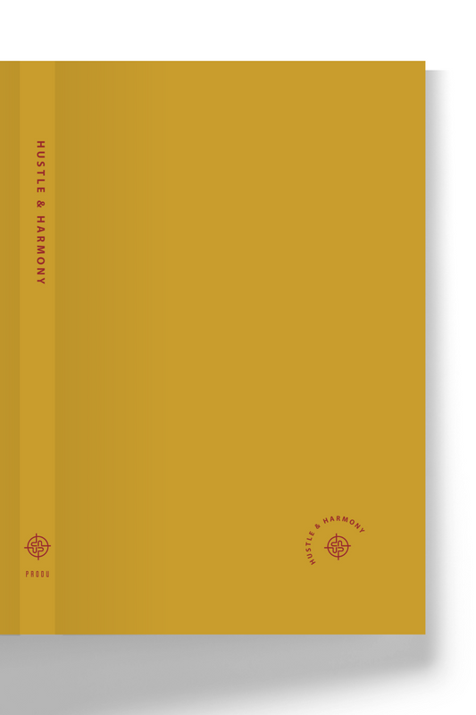 Hustle & Harmony Planner, Undated - Mustard