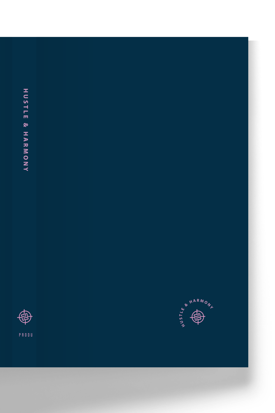 Hustle & Harmony Planner, Undated - Blue Bloom