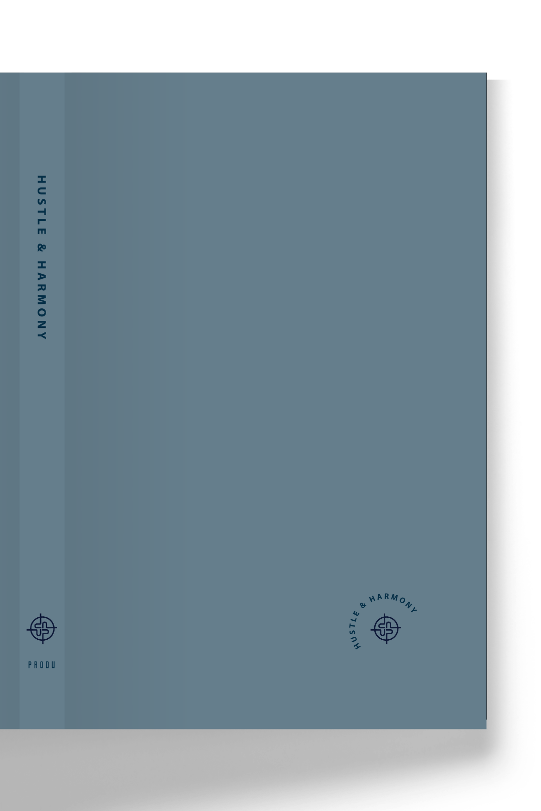 Hustle & Harmony Planner, Undated - Ocean Mist & Blue