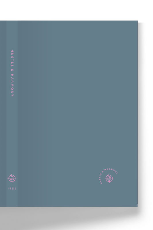 Hustle & Harmony Planner, Undated - Ocean Mist & Bloom