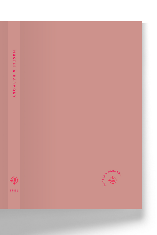 Hustle & Harmony Productivity Planner, Undated - Amber Haze